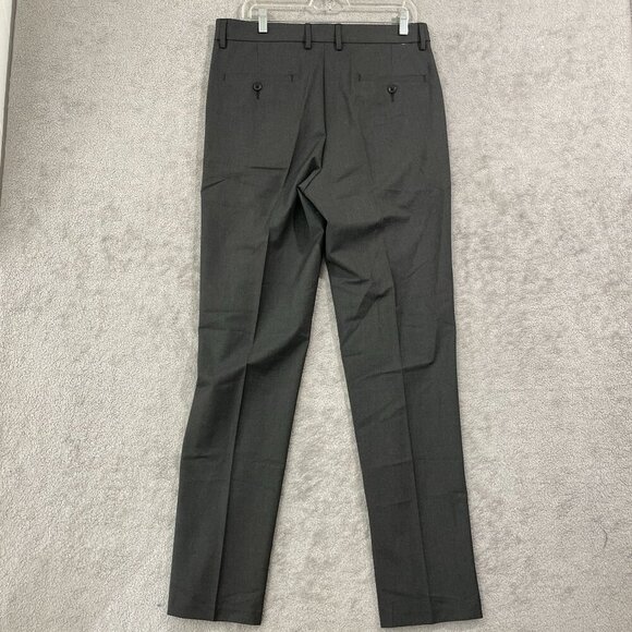 Haggar Men's Gray Dress Pants - Picture 3 of 8